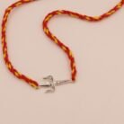 Divine Mahadev Rakhi (Sterling Silver 925) in Auspicious Kalawa